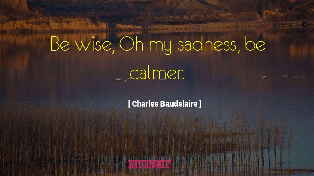 Calmer quotes by Charles Baudelaire