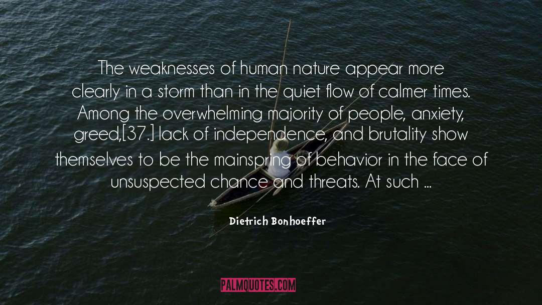 Calmer quotes by Dietrich Bonhoeffer