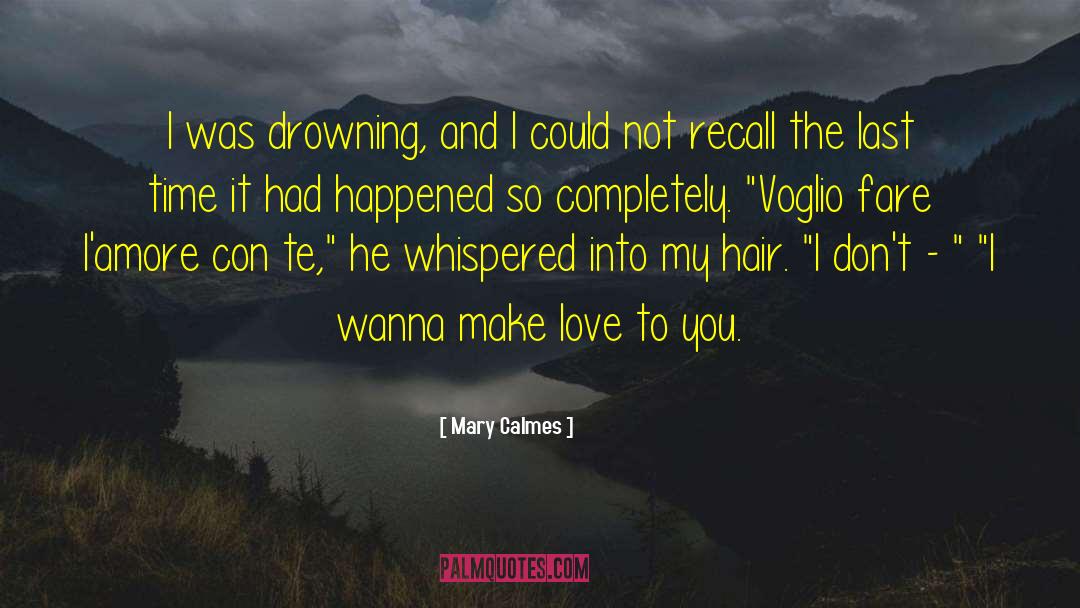 Calmes quotes by Mary Calmes