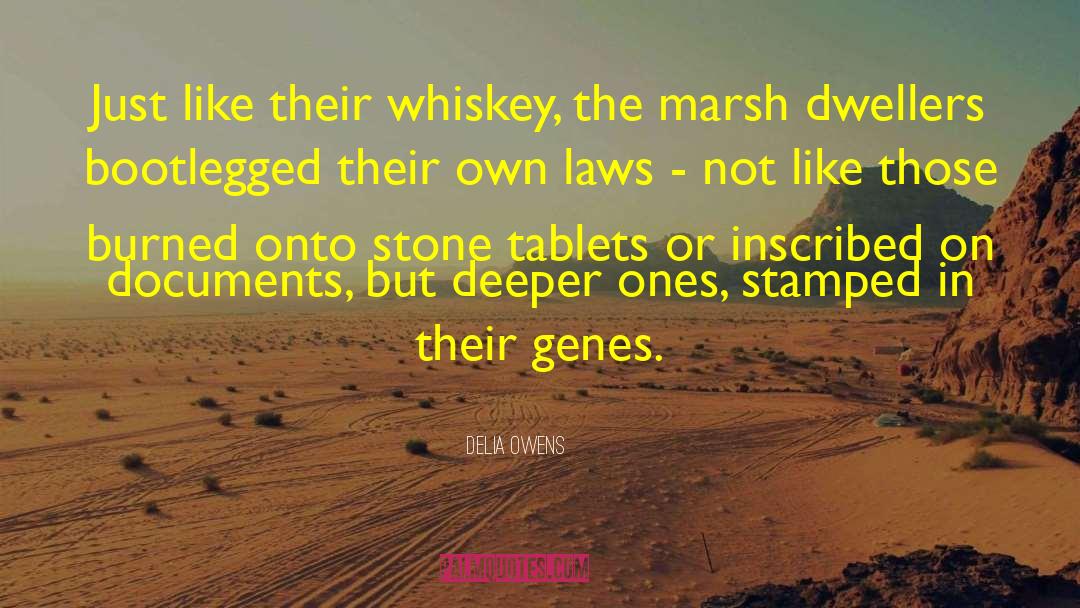 Calmettes Tablets quotes by Delia Owens