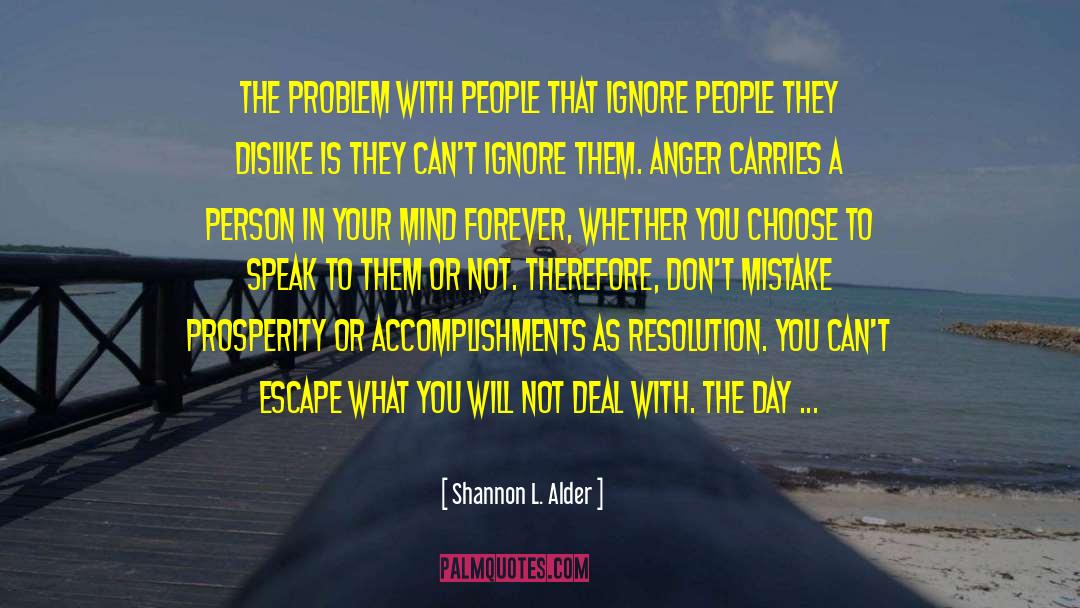 Calming Anger quotes by Shannon L. Alder