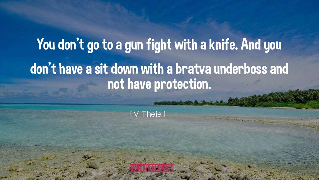 Calming Down quotes by V. Theia