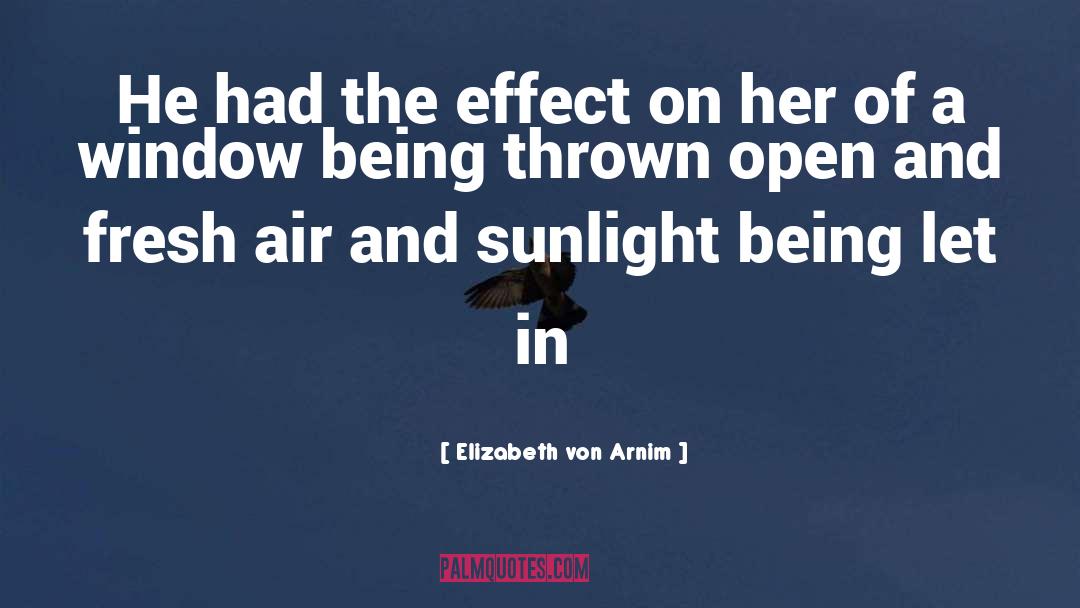 Calming Effect quotes by Elizabeth Von Arnim