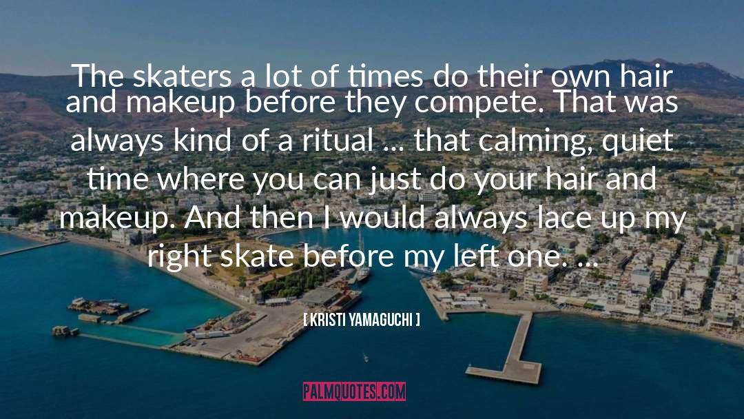 Calming quotes by Kristi Yamaguchi