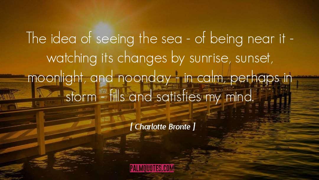 Calming The Storm In Mind quotes by Charlotte Bronte