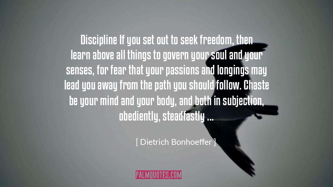 Calming The Storm In Mind quotes by Dietrich Bonhoeffer