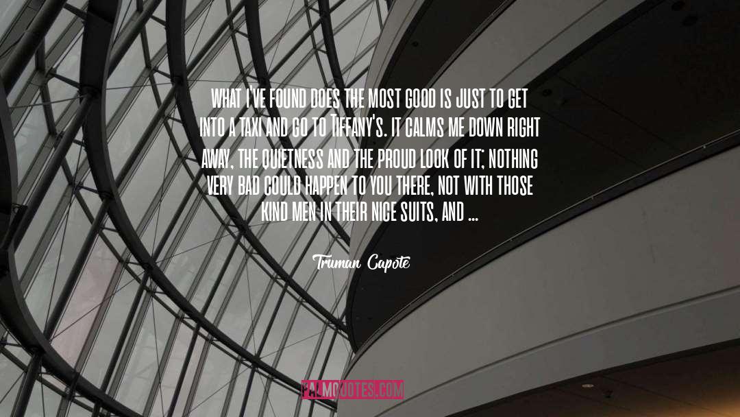 Calms quotes by Truman Capote