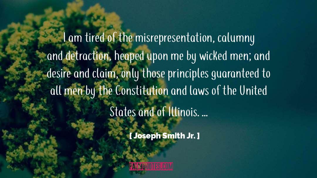 Calumny quotes by Joseph Smith Jr.