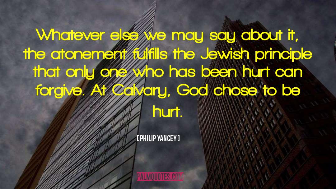 Calvary quotes by Philip Yancey
