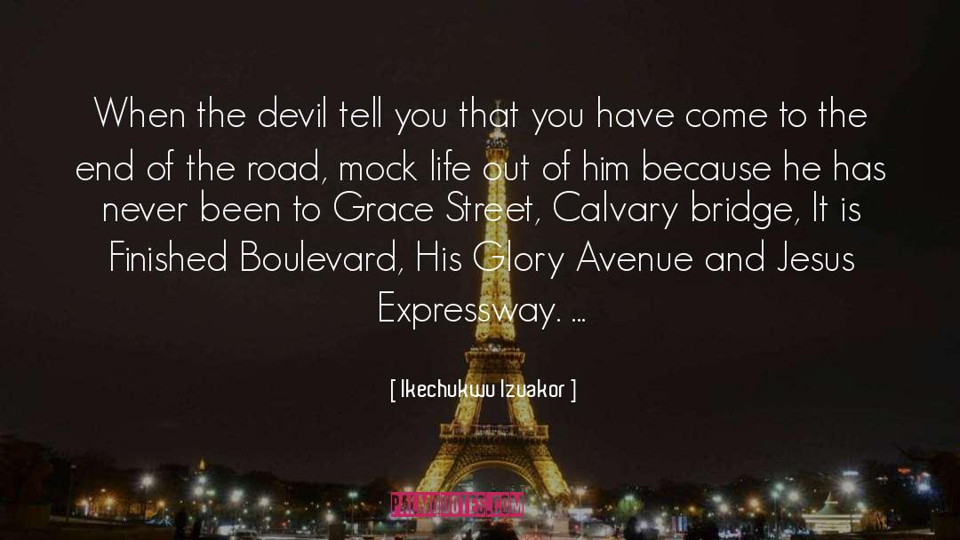 Calvary quotes by Ikechukwu Izuakor