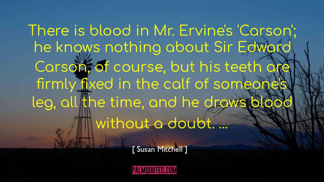 Calves quotes by Susan Mitchell