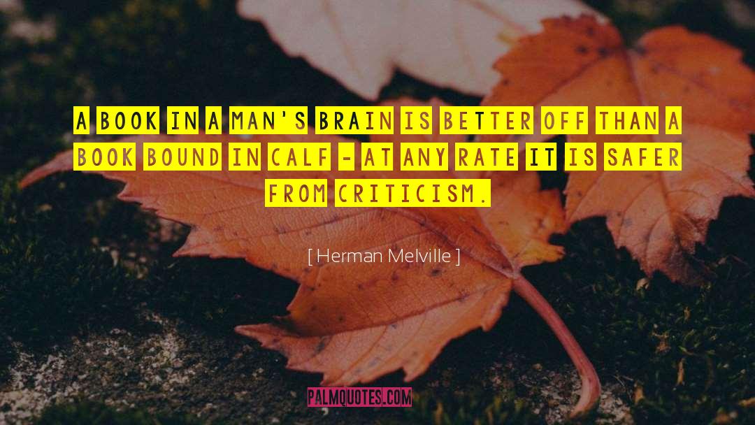 Calves quotes by Herman Melville