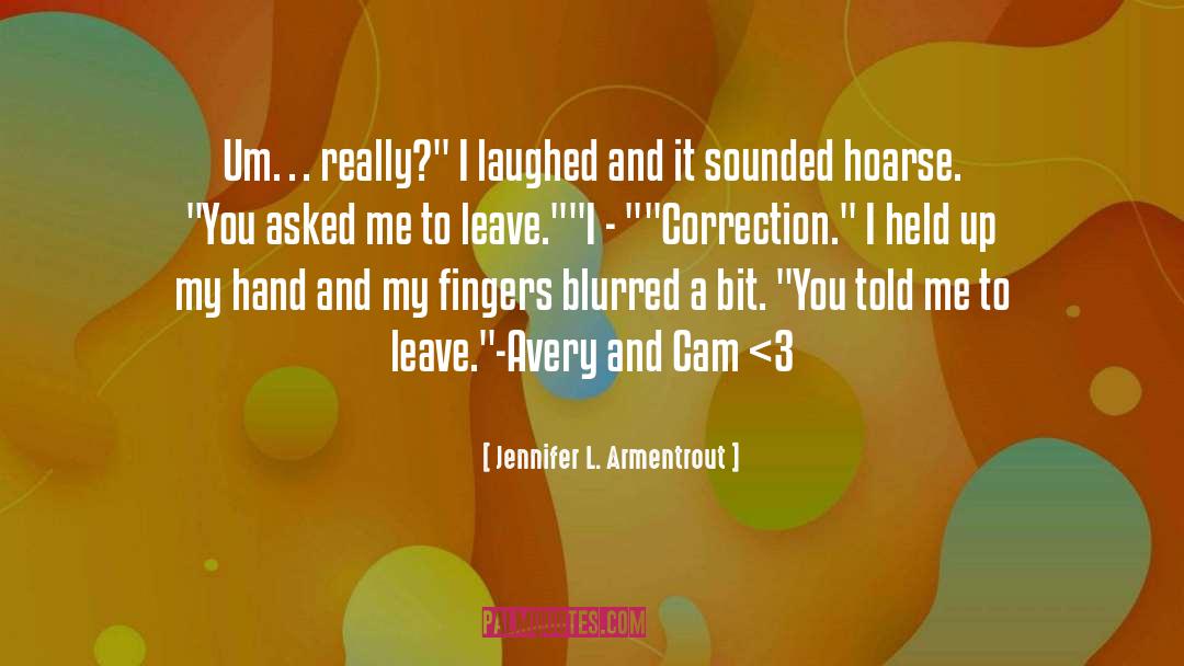 Cam And Westcliff quotes by Jennifer L. Armentrout