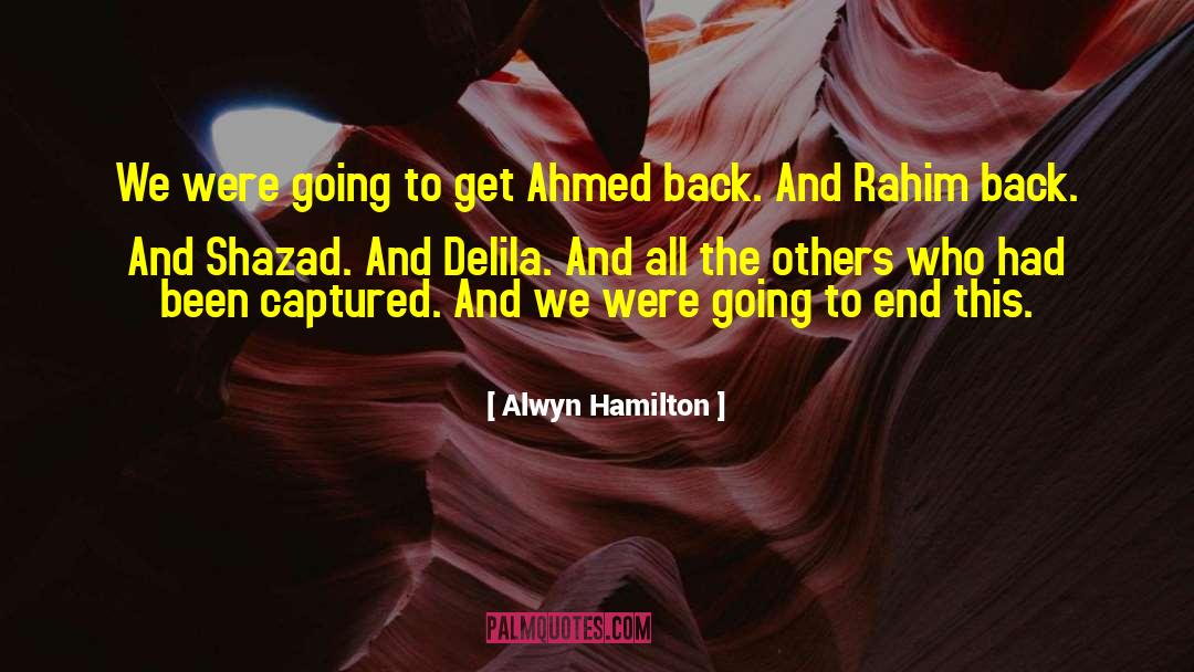 Cam Hamilton quotes by Alwyn Hamilton