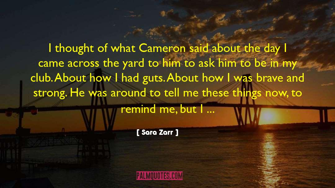 Cam Rohan quotes by Sara Zarr