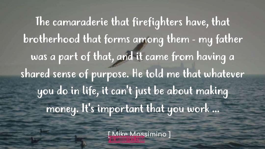 Camaraderie quotes by Mike Massimino