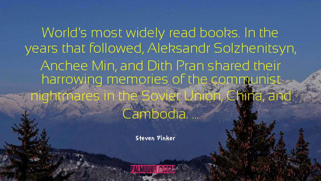 Cambodia quotes by Steven Pinker