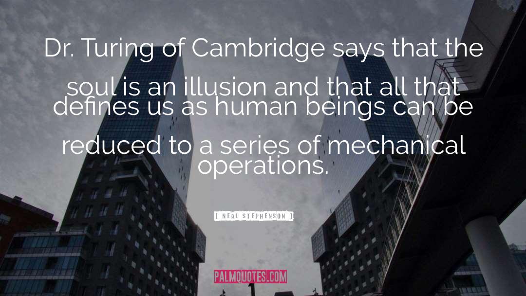 Cambridge quotes by Neal Stephenson