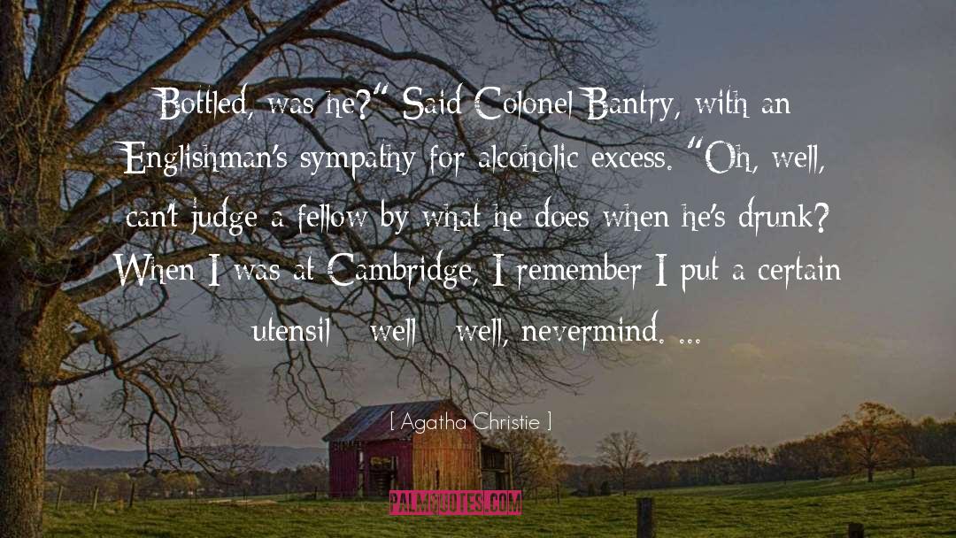 Cambridge quotes by Agatha Christie