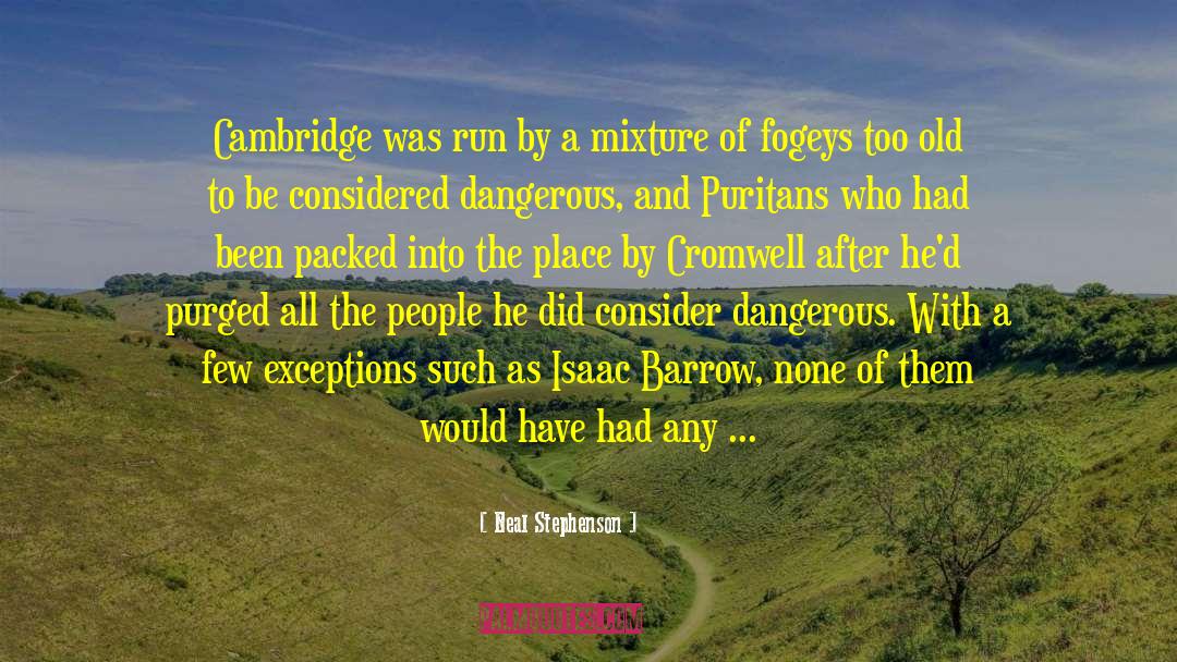 Cambridge quotes by Neal Stephenson