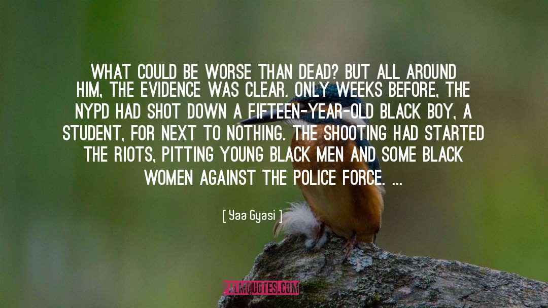 Cambridgeshire Police quotes by Yaa Gyasi