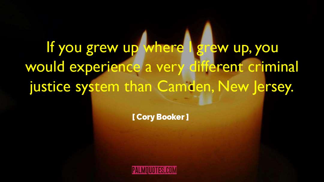 Camden Flashback quotes by Cory Booker