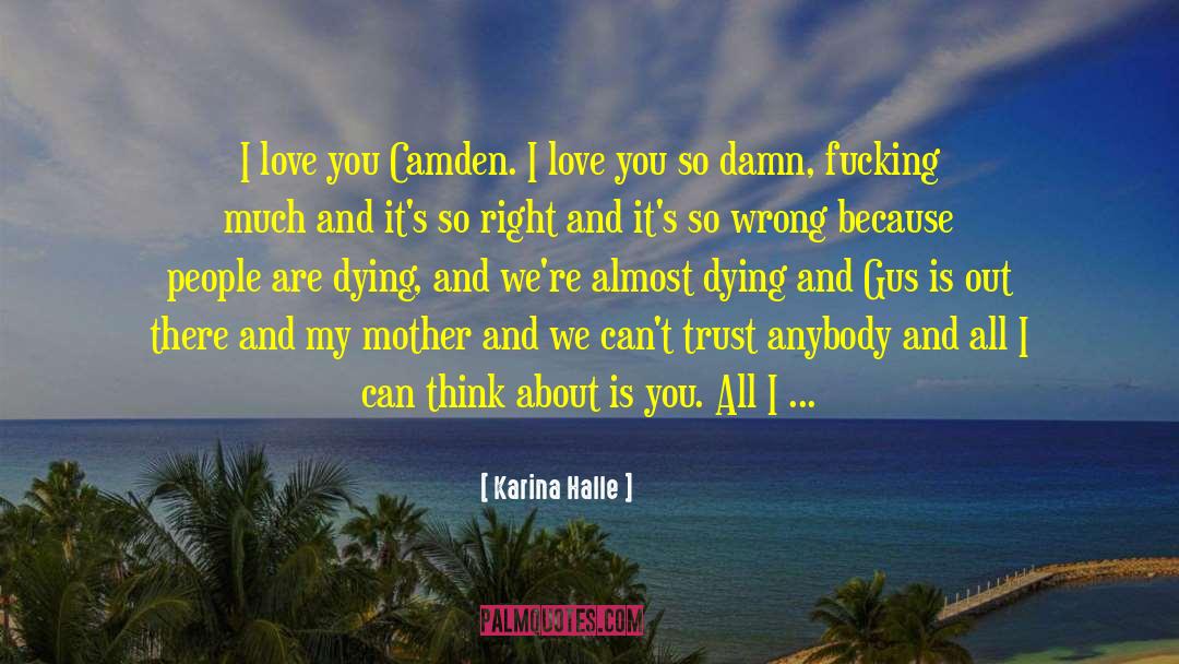Camden quotes by Karina Halle