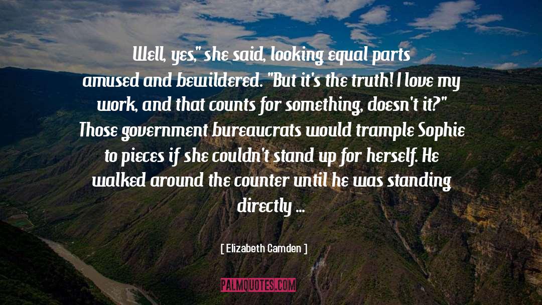 Camden quotes by Elizabeth Camden