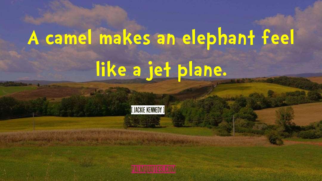 Camel quotes by Jackie Kennedy