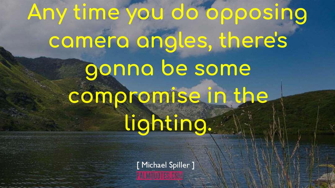 Camera Angles quotes by Michael Spiller