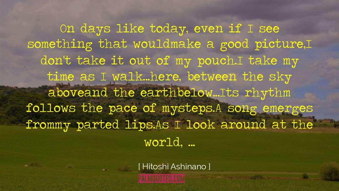 Camera Angles quotes by Hitoshi Ashinano