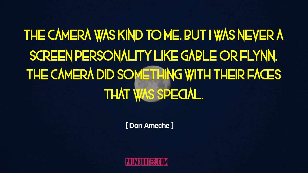 Camera Filters quotes by Don Ameche