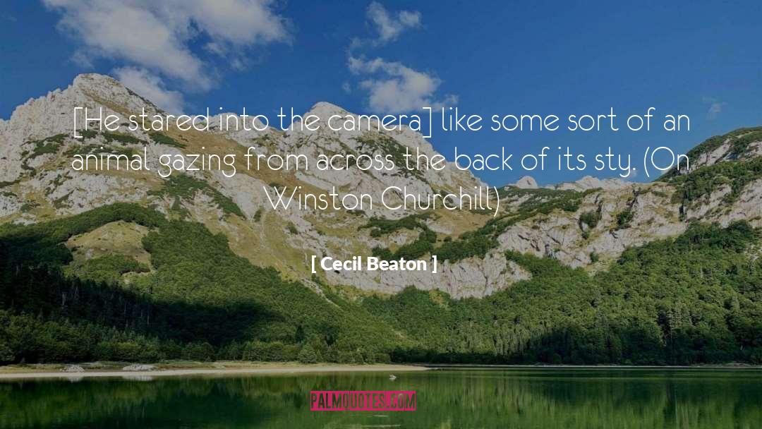 Camera Lens quotes by Cecil Beaton
