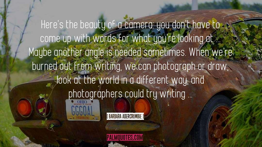 Camera Lovers quotes by Barbara Abercrombie