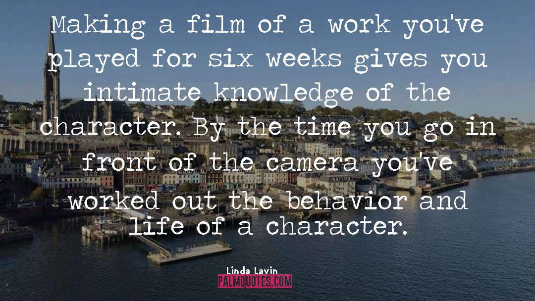 Camera quotes by Linda Lavin
