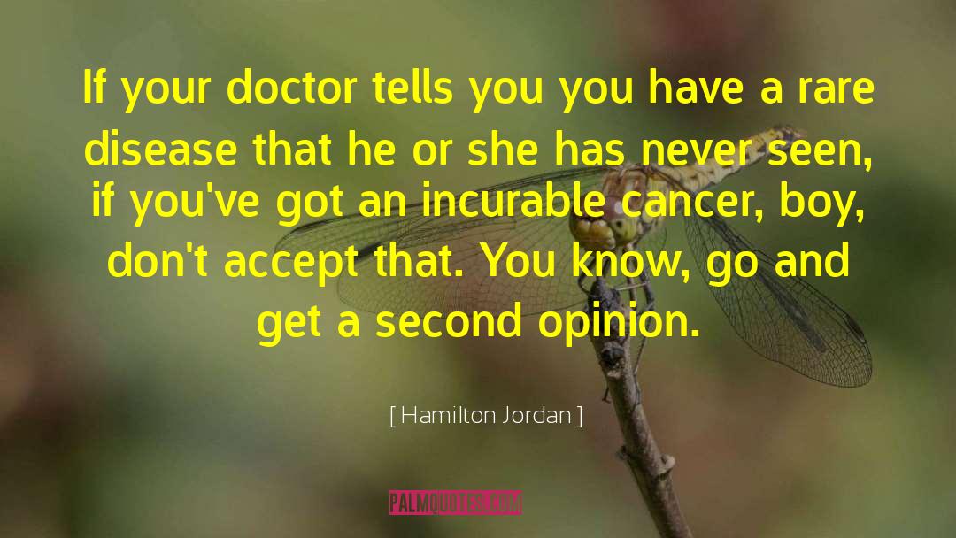 Cameron Hamilton quotes by Hamilton Jordan