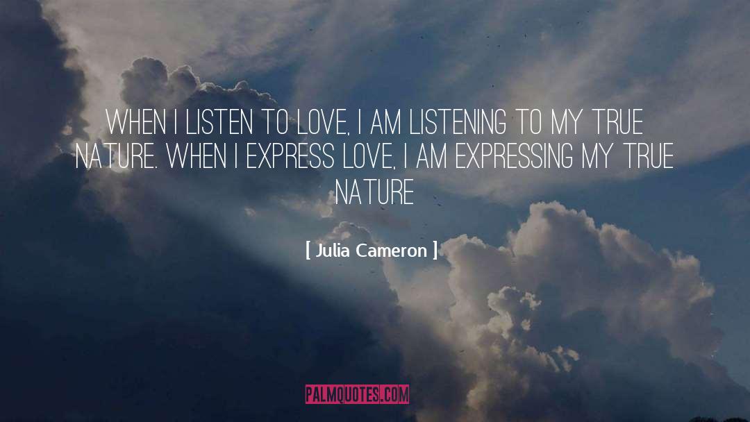 Cameron quotes by Julia Cameron