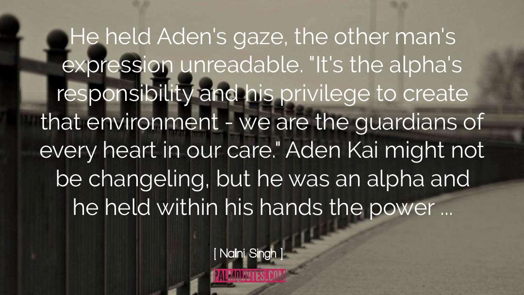 Cameronians Aden quotes by Nalini Singh