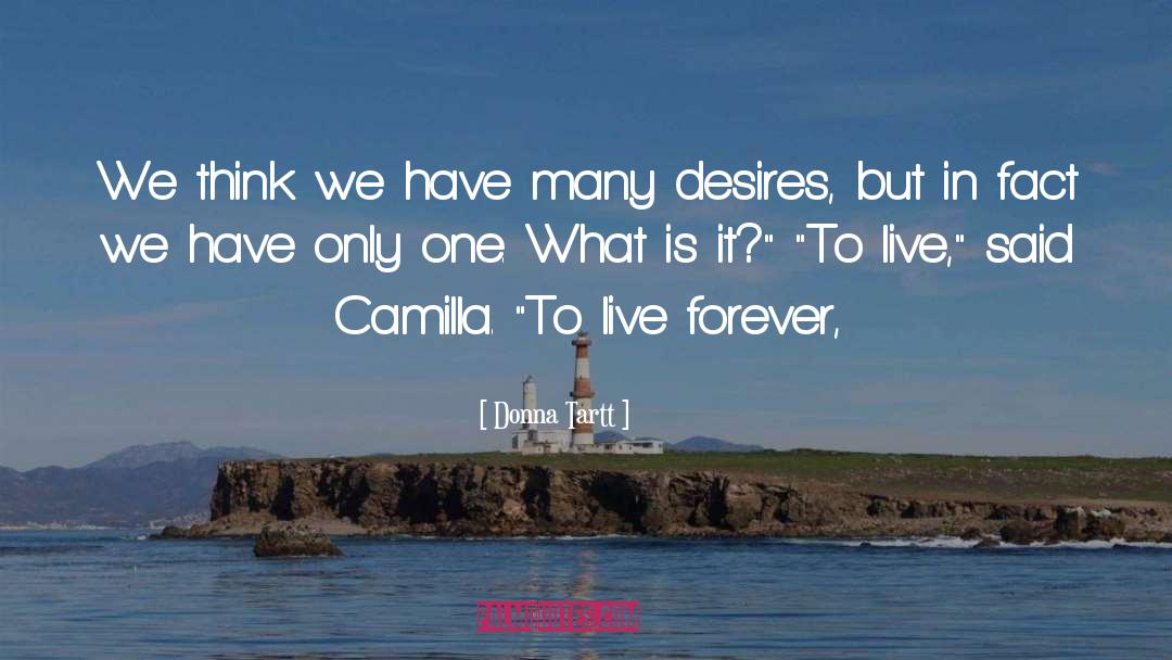 Camilla quotes by Donna Tartt