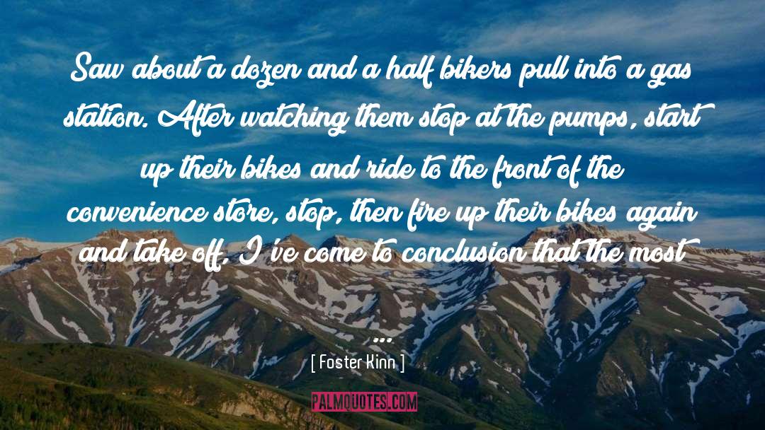 Caminade Bikes quotes by Foster Kinn