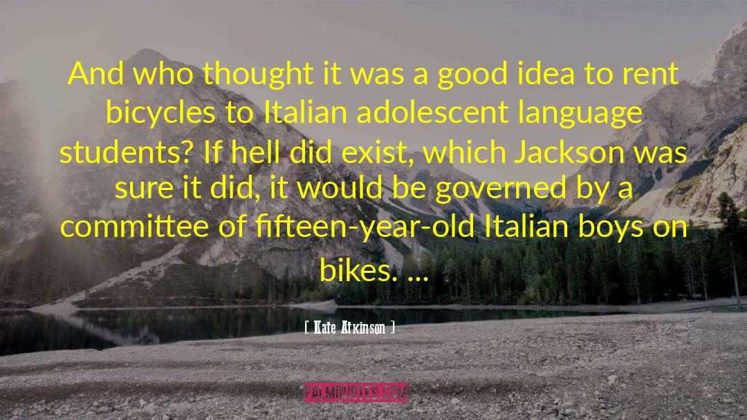 Caminade Bikes quotes by Kate Atkinson