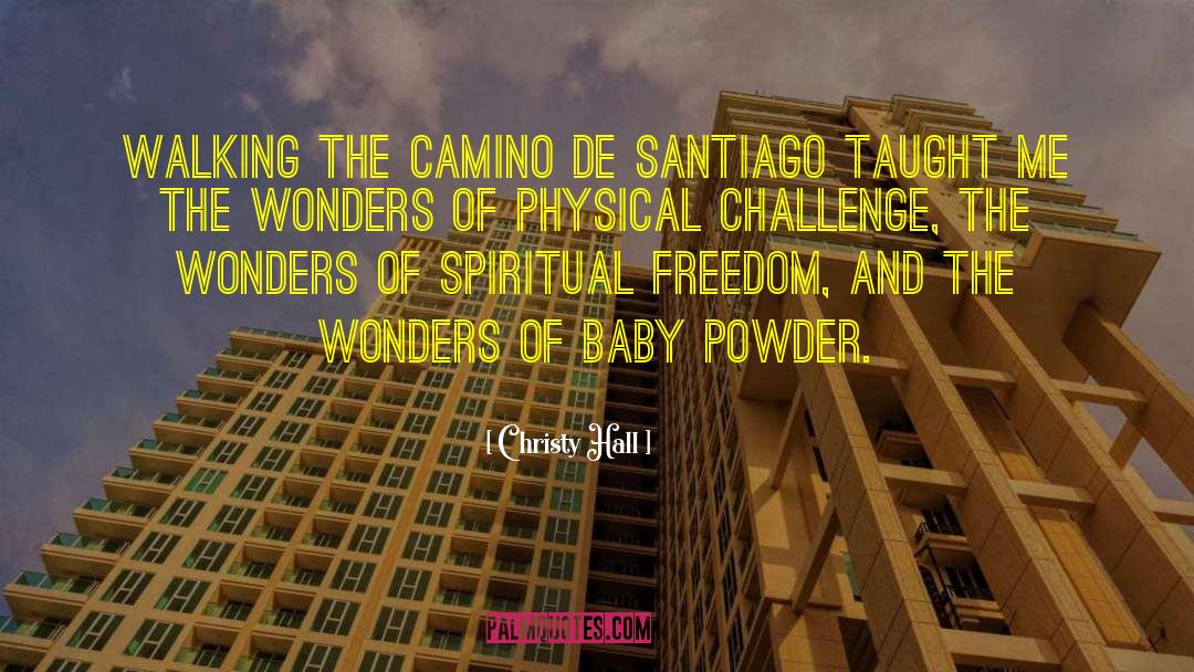 Camino De Santiago quotes by Christy Hall