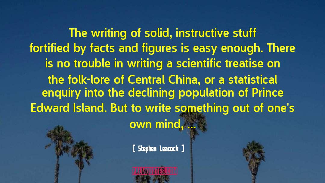 Camino Island quotes by Stephen Leacock