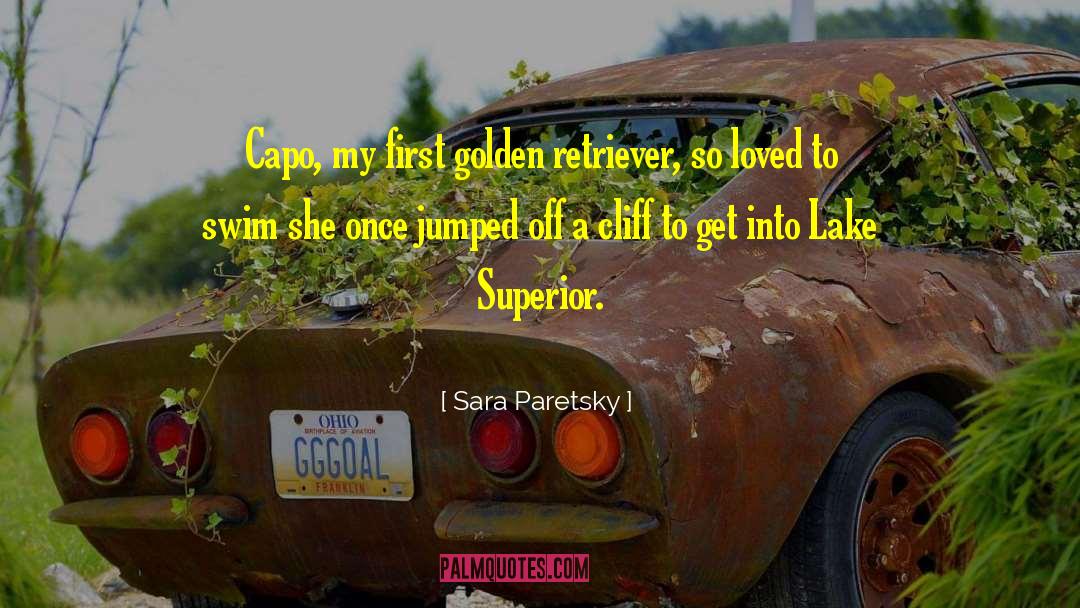 Cammack Lake quotes by Sara Paretsky