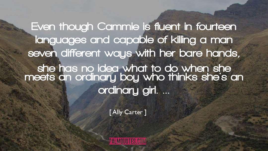 Cammie quotes by Ally Carter