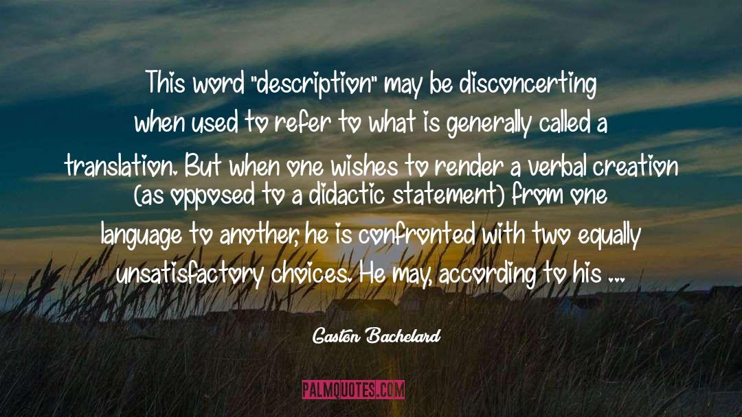 Camnitzer Didactic quotes by Gaston Bachelard