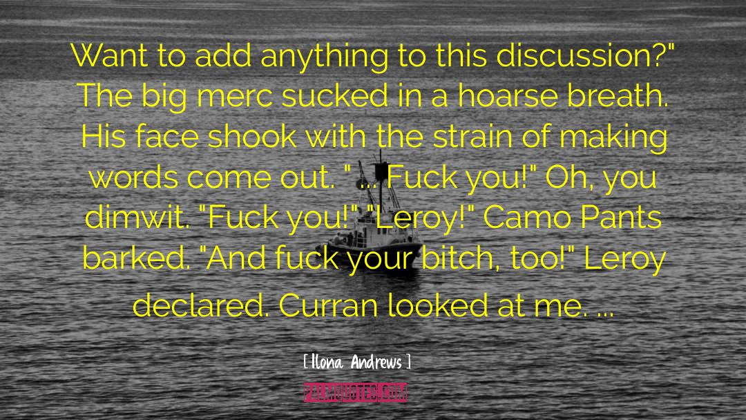 Camo quotes by Ilona Andrews