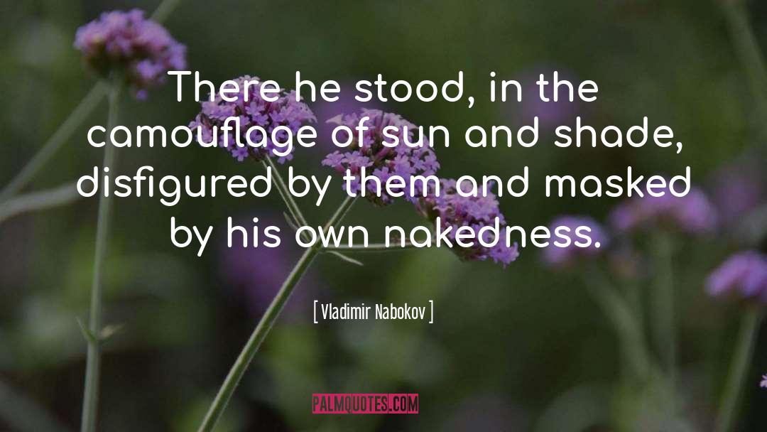 Camouflage quotes by Vladimir Nabokov