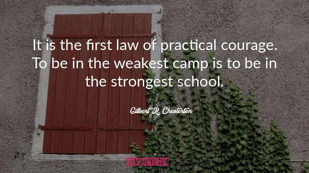 Camp Counsellor quotes by Gilbert K. Chesterton