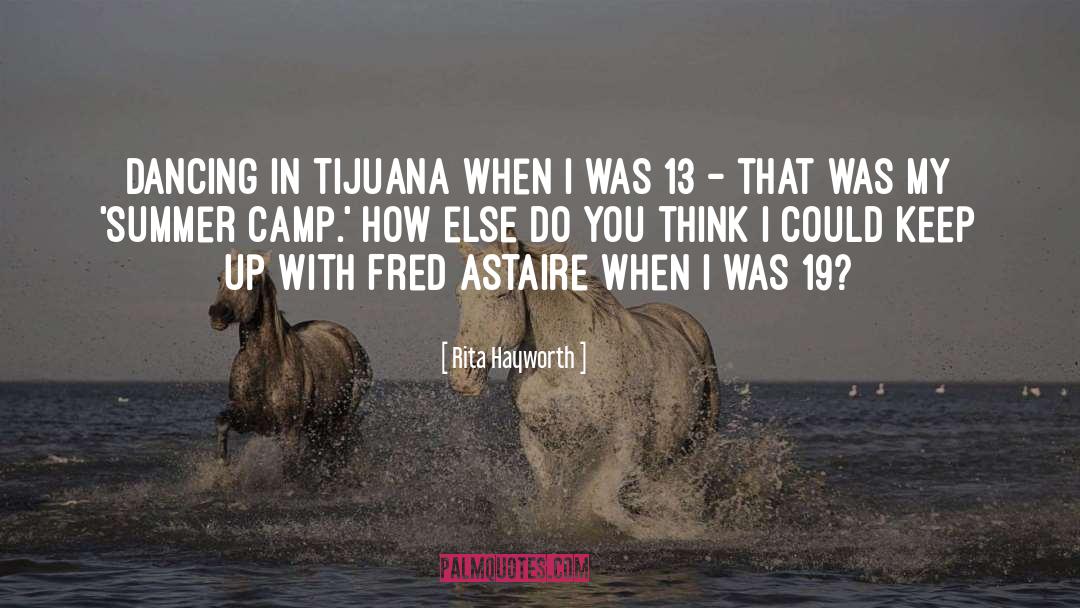 Camp Hell quotes by Rita Hayworth